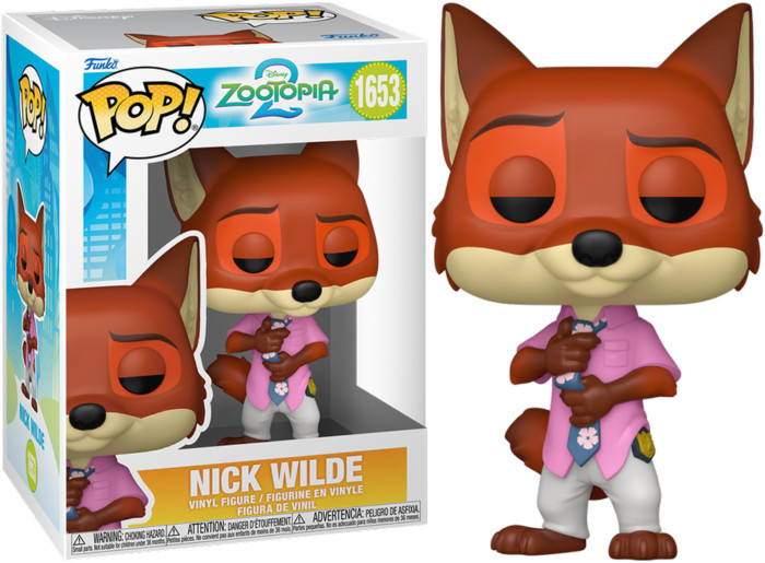 Zootopia 2 Funko Pop Vinyl: Nick Wilde afbeelding