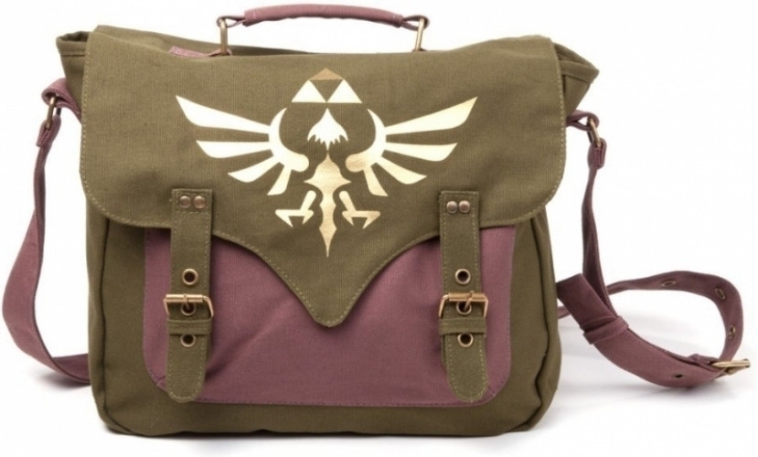 Difuzedbioworld Zelda Messenger Bag With Golden Triforce Logo Skyward Sword difuzedbioworld kopen in de aanbieding Difuzedbioworld Zelda Messenger Bag With Golden Triforce Logo Skyward Sword difuzedbioworld kopen in de aanbieding
