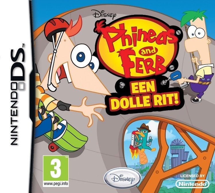 Image of Phineas & Ferb Een Dolle Rit