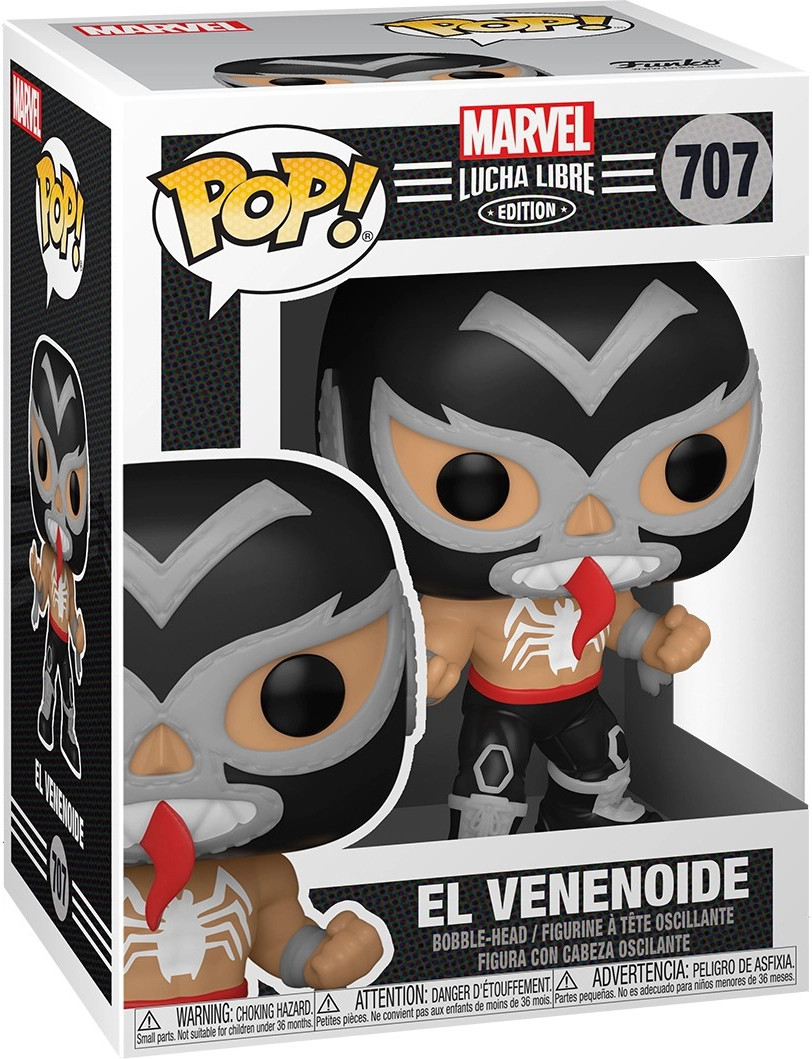 Marvel Lucha Libre Pop Vinyl El Venenoide (Venom)