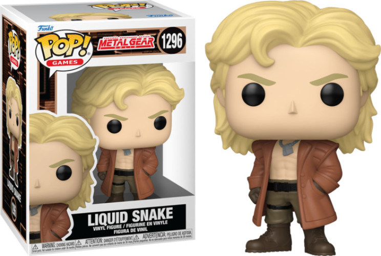 Metal Gear Funko POP Vinyl: Liquid Snake