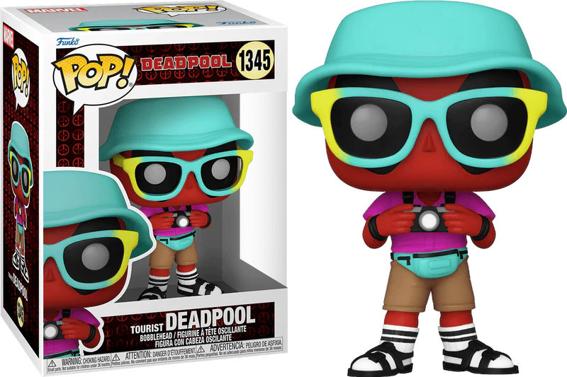 Deadpool Funko Pop Vinyl: Deadpool Tourist afbeelding