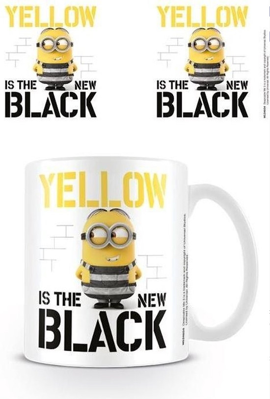 Despicable ME 3 Mug - Yellow is the new Black