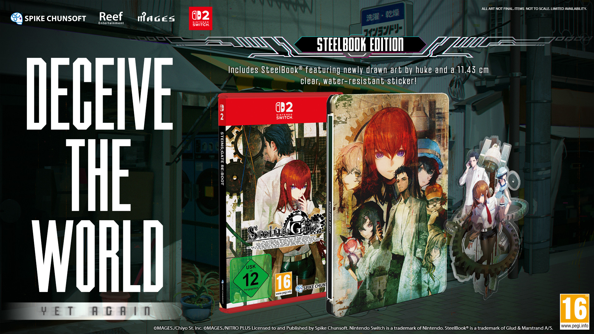 Steins; Gate Re:Boot Steelbook Edition