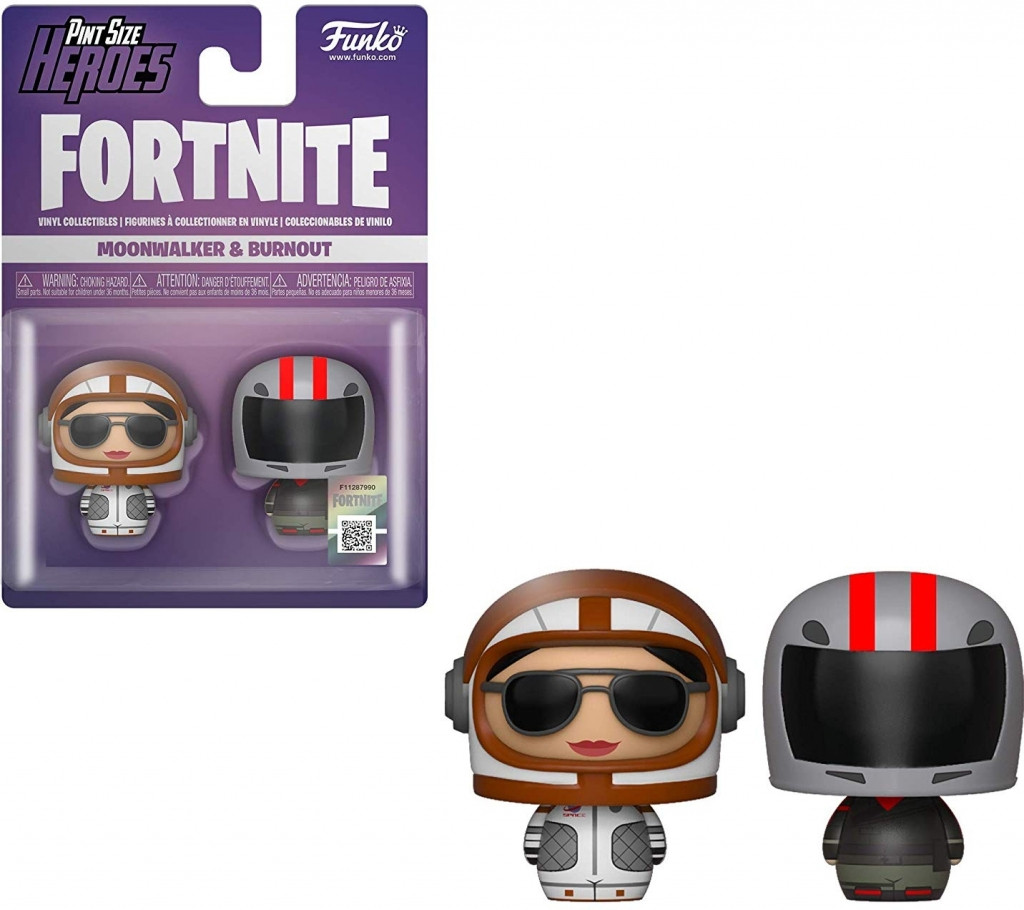 Fortnite Pint Size Heroes 2-pack - Moonwalker & Burnout