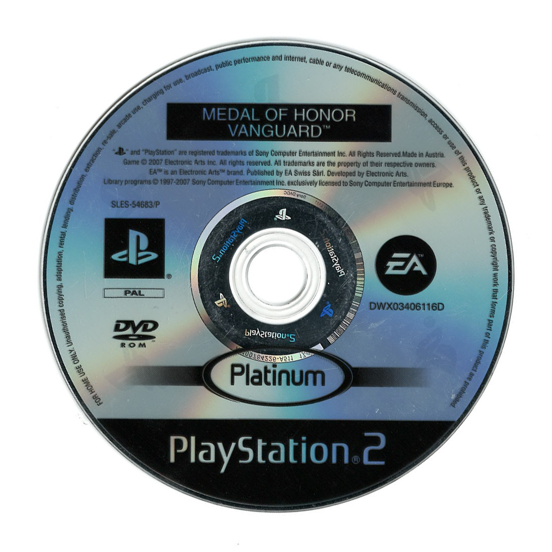 Medal of Honor Vanguard (platinum)(losse disc)