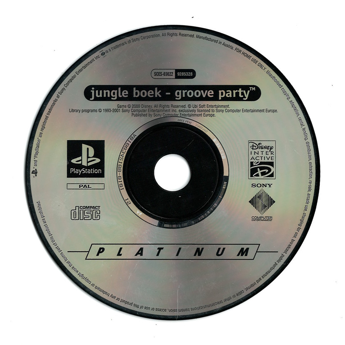 Jungle Book Groove Party (platinum)(losse disc)
