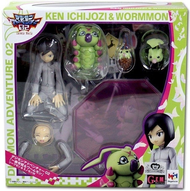 Image of Digimon - Ichijozi & Wormmon