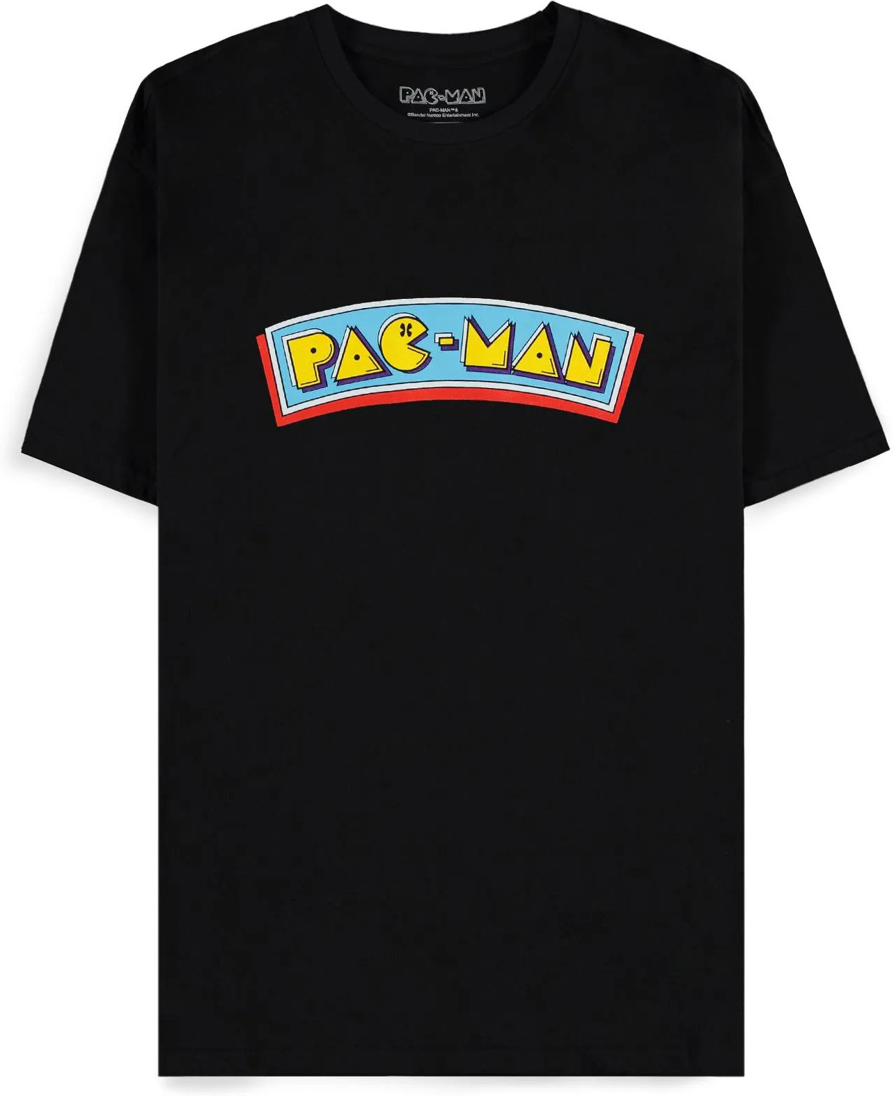 PacMan - Logo Heren T-shirt - XL - Zwart
