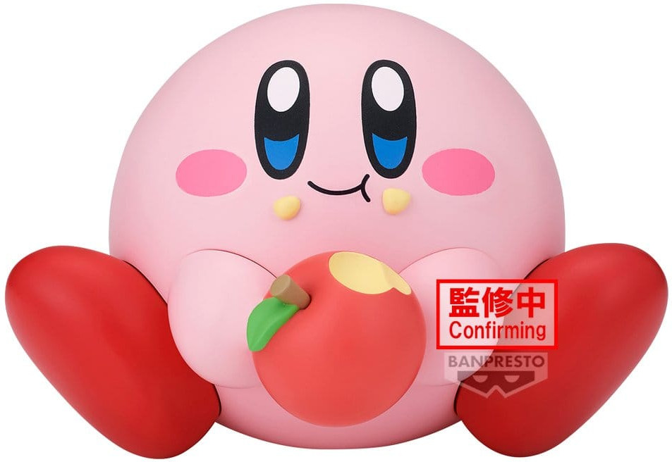 Kirby Sofvimates Figure - Kirby (Apple ver.)