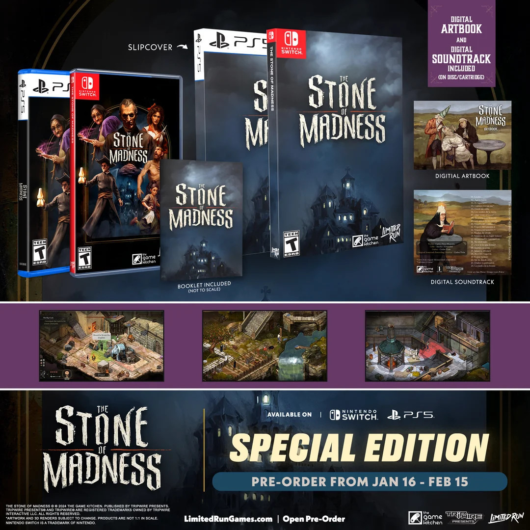 The Stone Of Madness Special Edition (Limited Run Games)