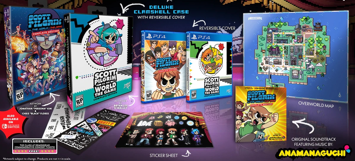Scott Pilgrim VS. The World Classic Edition (Limited Run Games)
