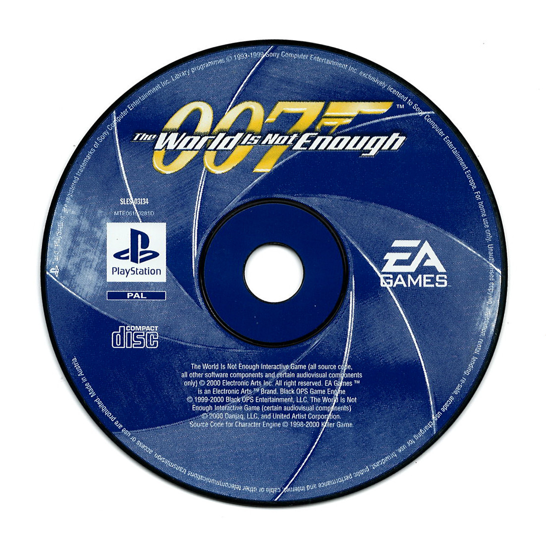 James Bond The World is Not Enough (losse disc)