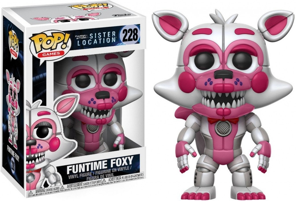 Funko Five Nights At Freddys Sister Location Pop Vinyl Funtime Foxy funko kopen in de aanbieding