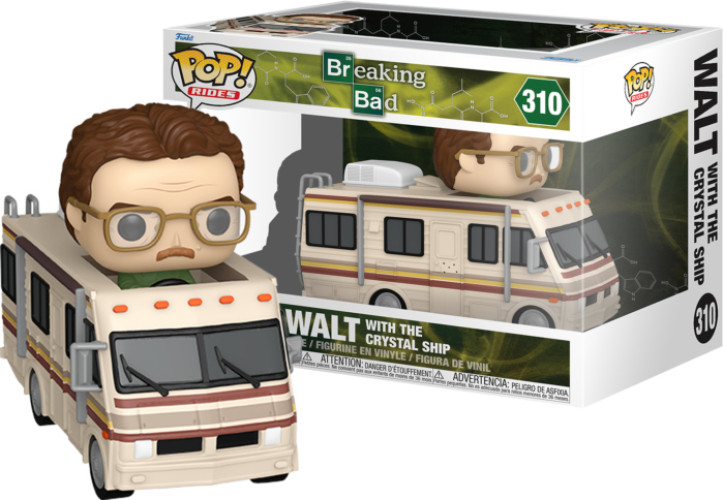 Breaking Bad Funko Pop Rides Vinyl: Walt with the Crystal Ship (310)