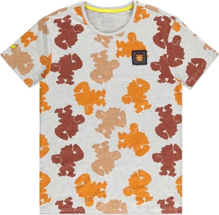 Nintendo - Donkey Kong AOP Grey Men's T-shirt