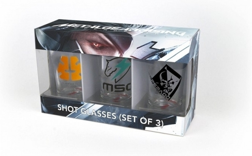 Image of Metal Gear Rising Shotglasses (Set of 3)