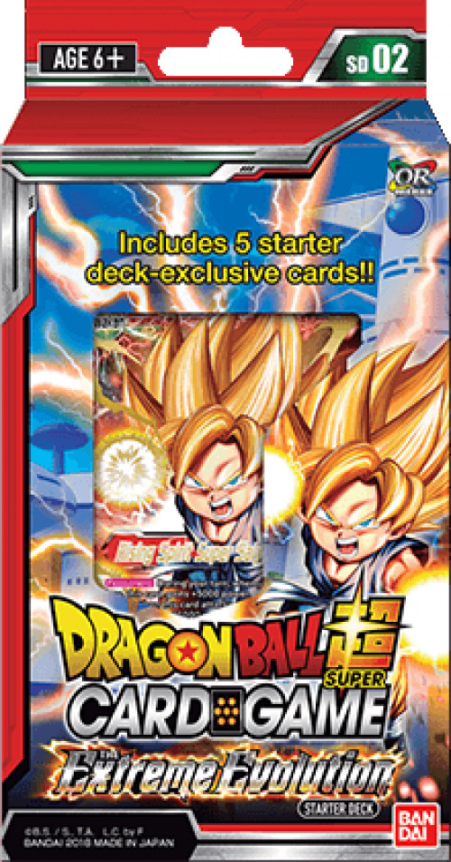 Dragon Ball Super TCG The Extreme Evolution Starter Deck