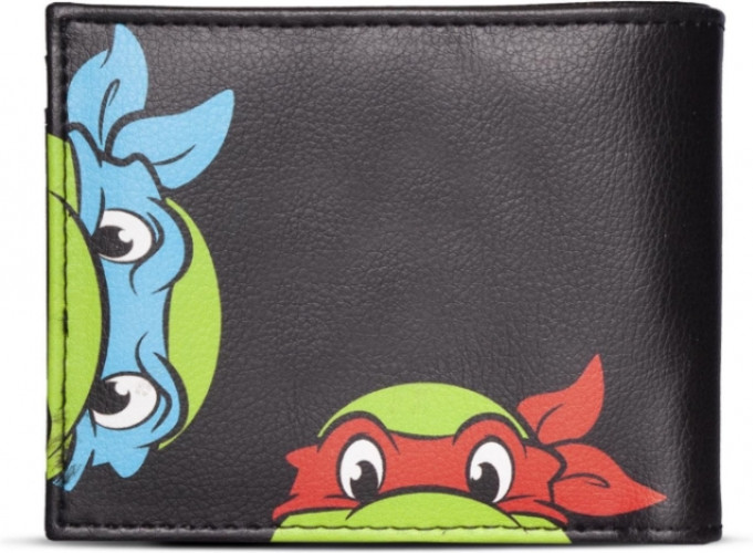 Teenage Mutant Ninja Turtles Bifold portemonnee 1984 Zwart