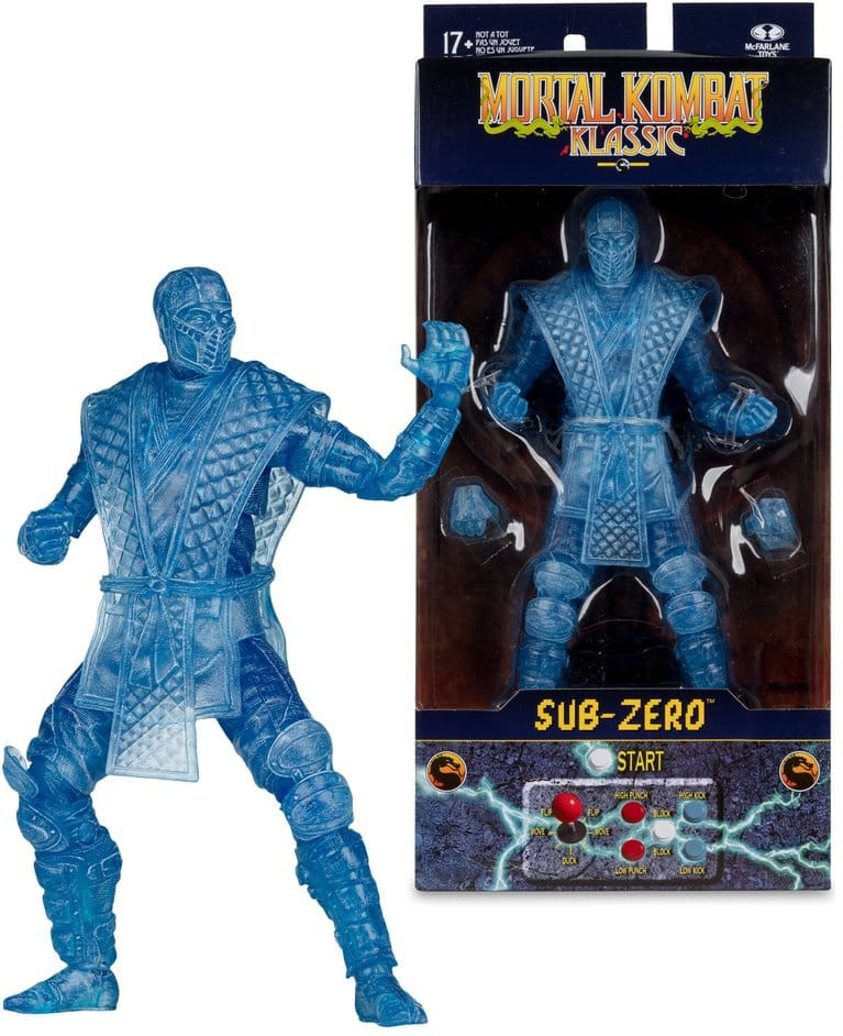 Mortal Kombat Klassic Action Figure - Sub-Zero (Ice Clone)