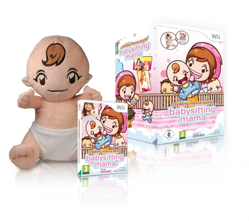 Image of Cooking Mama World Babysitting Mama + Baby Doll