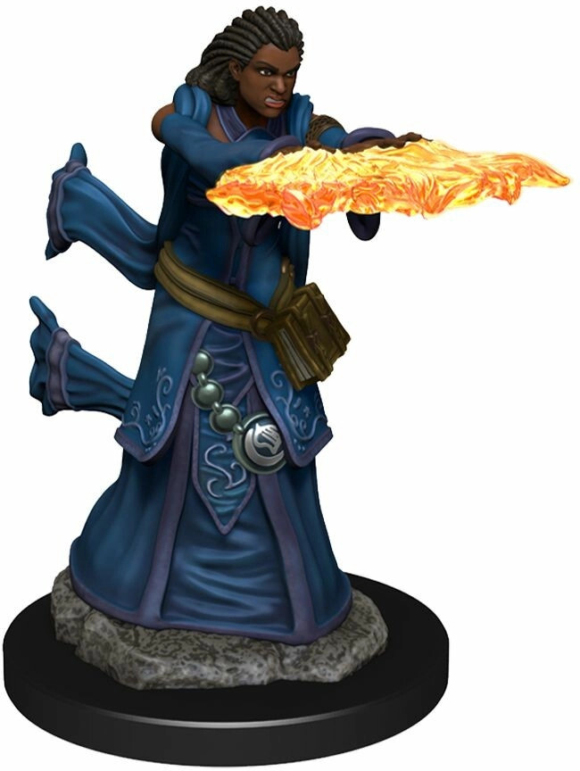 Dungeons & Dragons Icons of the Realms - Human Female Wizard Premium Figure