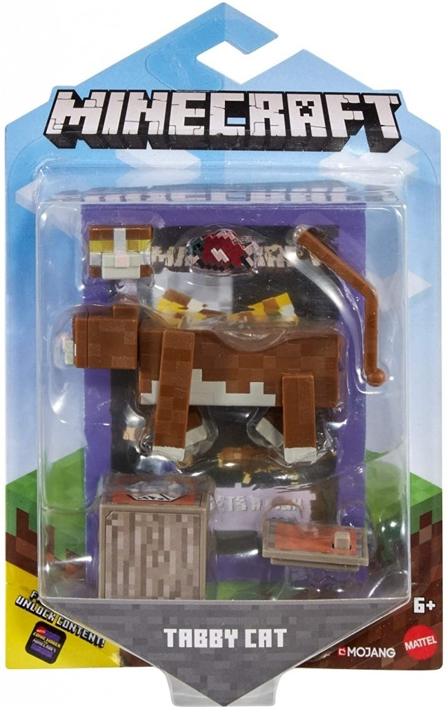 Minecraft Comic Figure - Tabby Cat