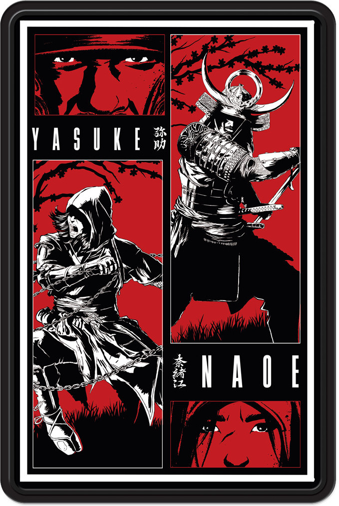 Assassin's Creed Shadows - Manga Metal Sign