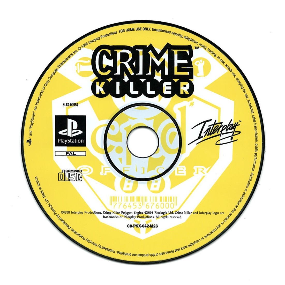 Crime Killer (losse disc)