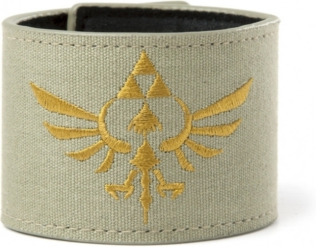 Image of Zelda Green Canvas Wristband