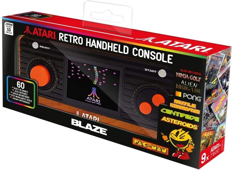 BLAZE Atari Handheld Console (60 Built-In Games)