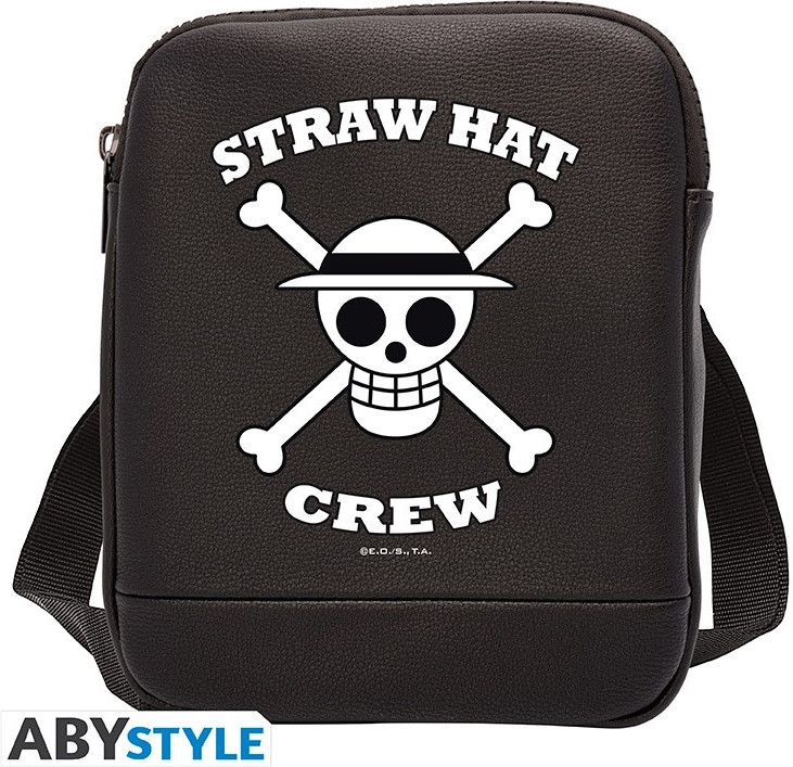 One Piece Crossbodytas Strow Hat Crew Skull - klein formaat - (hxbxd) ca. 22cm x 17cn x3,5cm