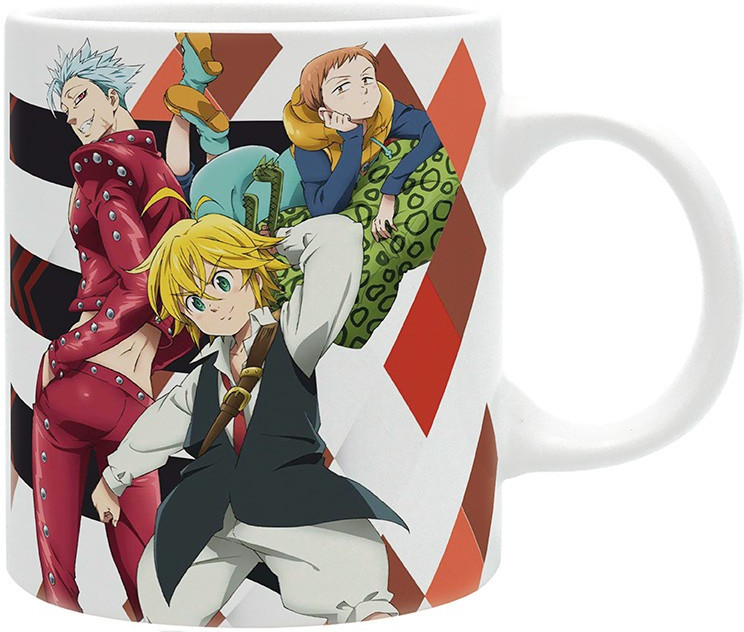 Abystyle The Seven Deadly Sins Mug - Meliodas, Ban, & King