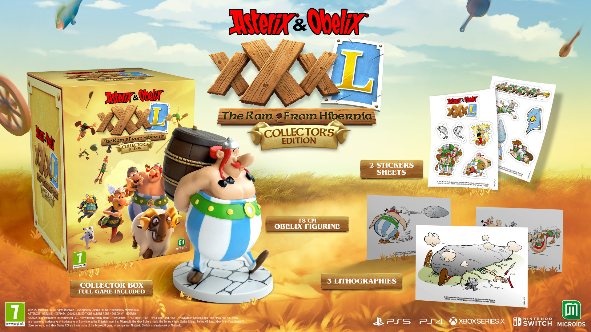 Asterix & Obelix XXXL: The Ram From Hibernia Collector's Edition