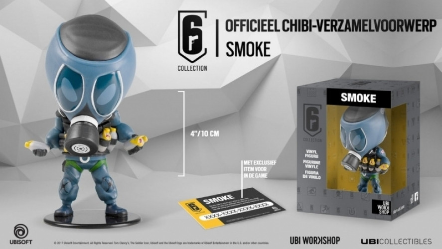 Six Collection Chibi Vinyl Figure - Smoke
