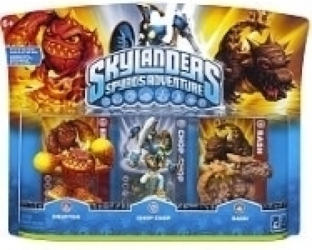 Skylanders 3 Pack (Eruptor/Chop Chop/Bash)