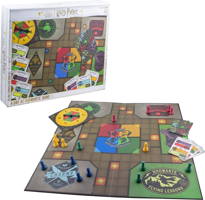Harry Potter - A Day at Hogwarts Boardgame afbeelding