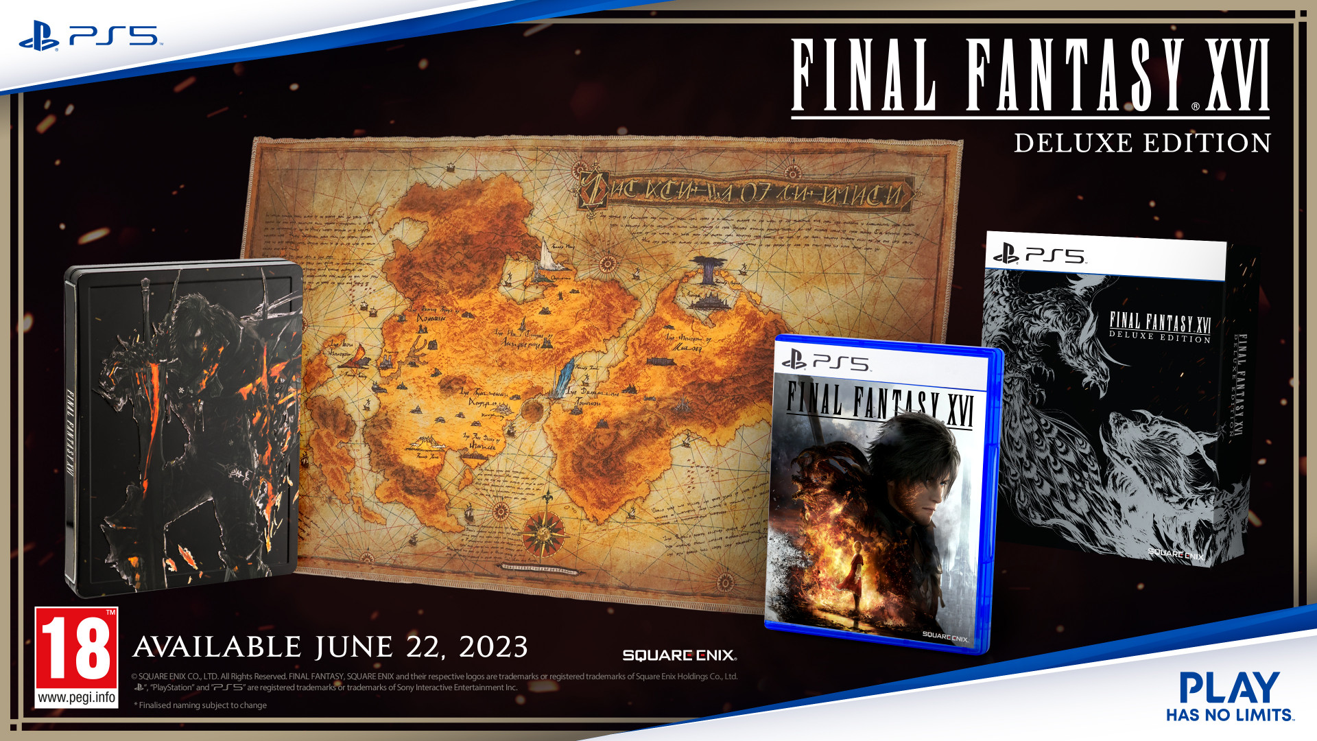 Final Fantasy XVI Deluxe Edition (PS5) Playstation 5