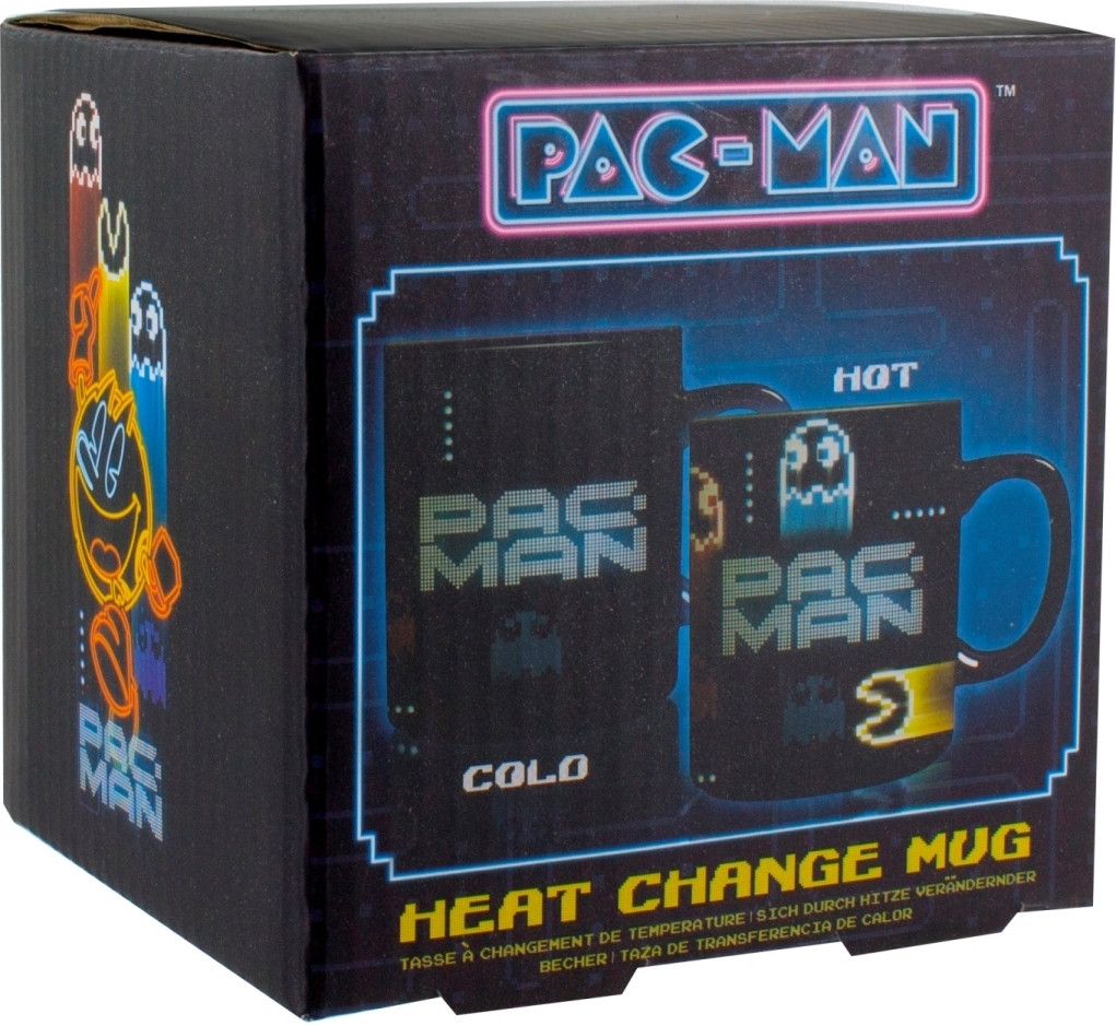 Paladone Pac Man Neon Heat Change Mug paladone kopen in de aanbieding
