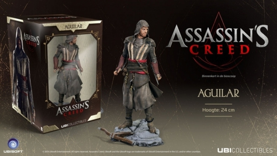 Image of Assassin's Creed Movie - Aguilar (Michael Fassbender) Figurine