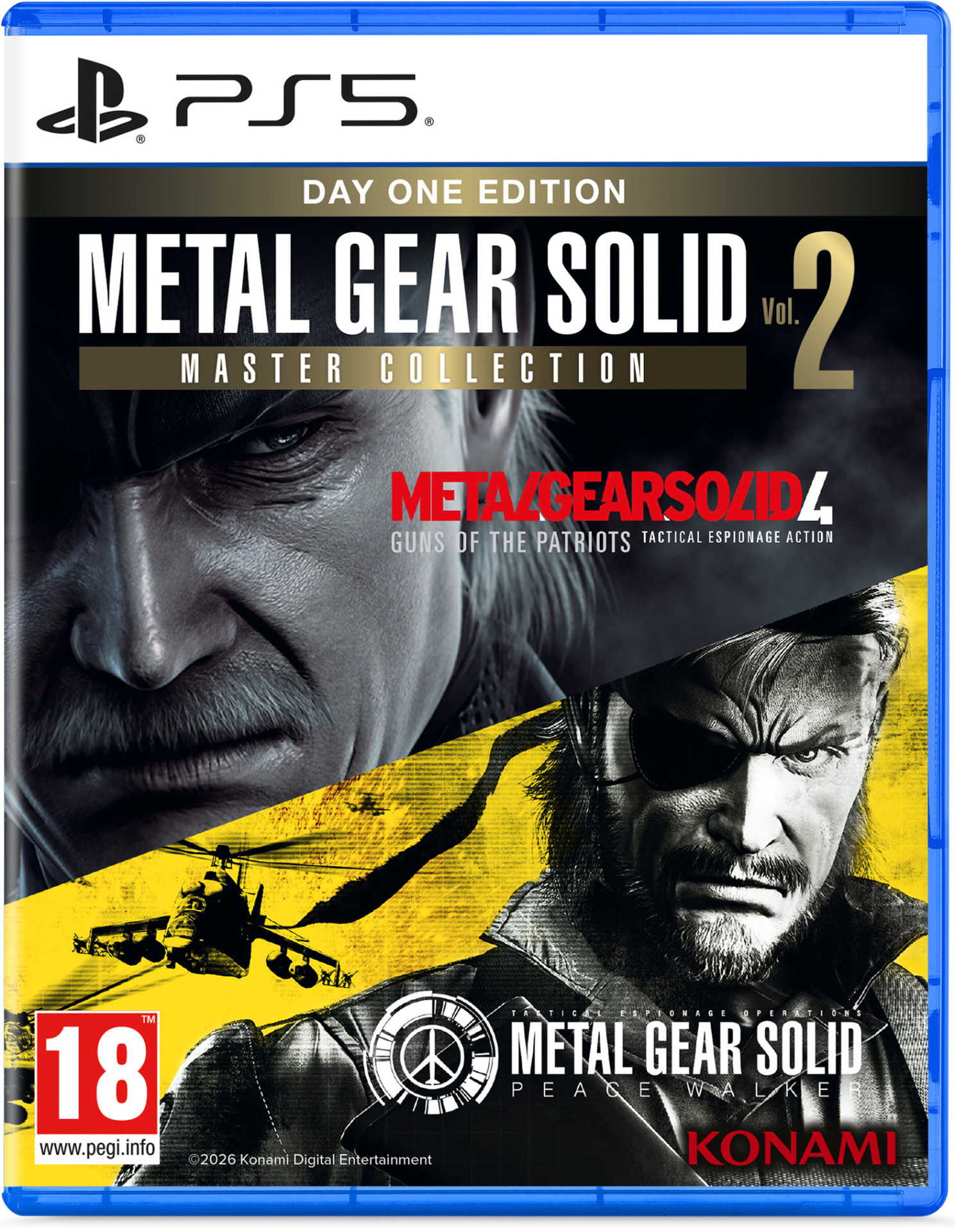 Metal Gear Solid: Master Collection Volume 2 - Day One Edition