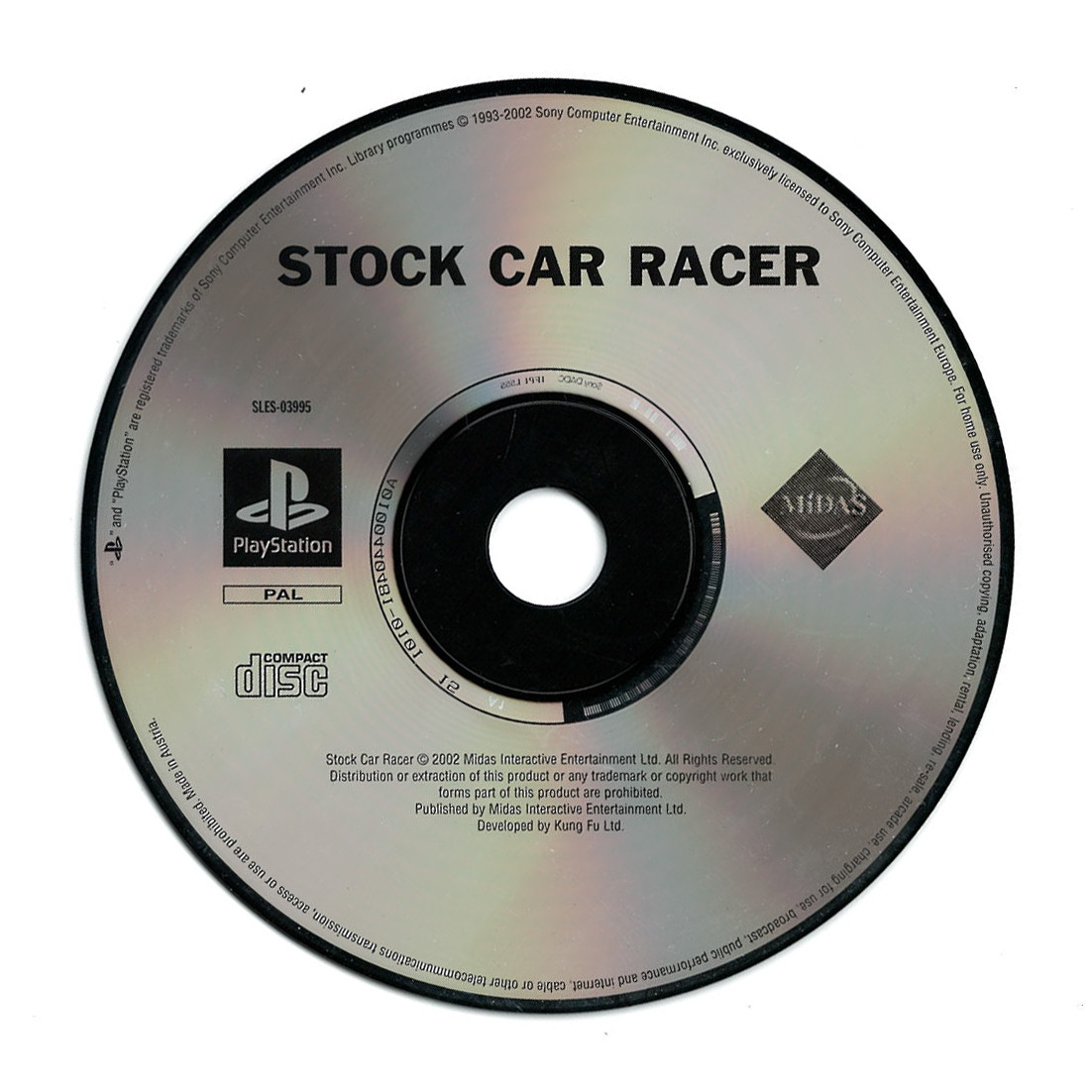 Stock Car Racer (midas touch)(losse disc)