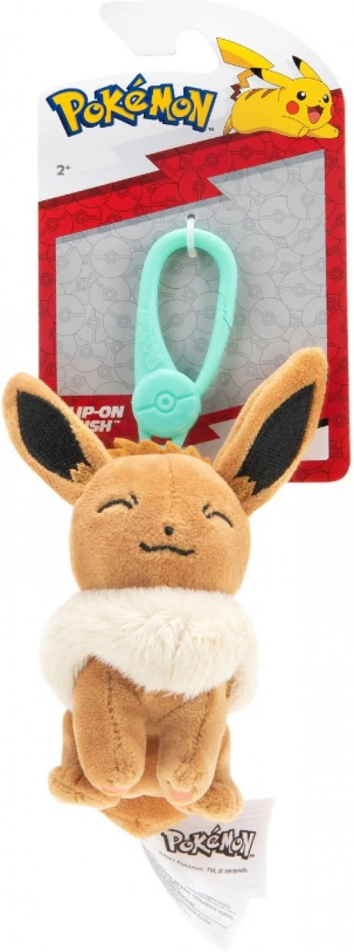 Pokemon Clip-On Pluche - Eevee