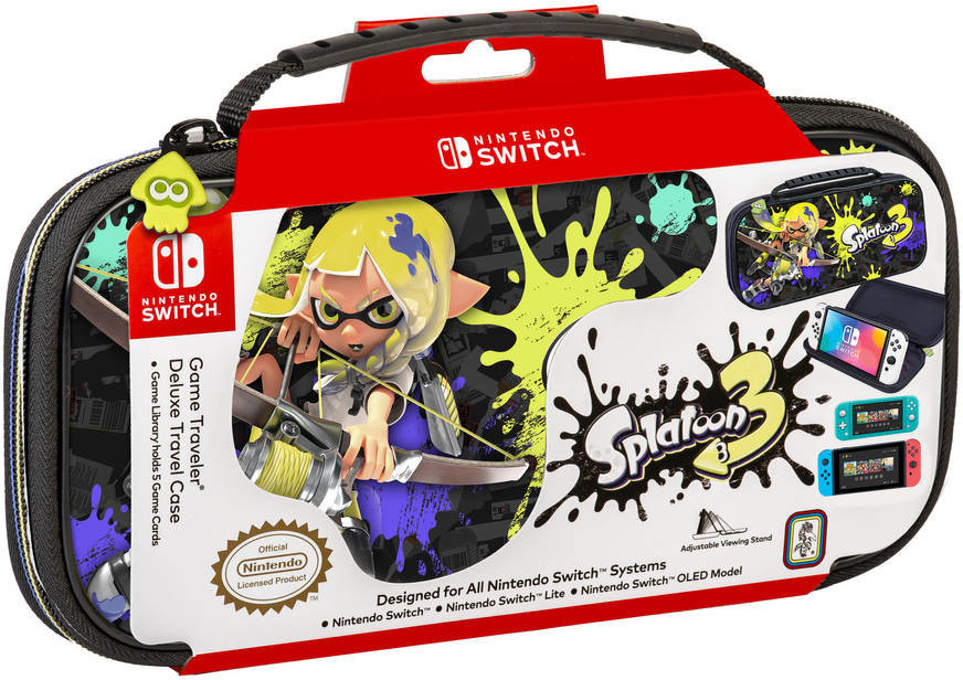 Switch Game Traveler Deluxe Case - Splatoon 3
