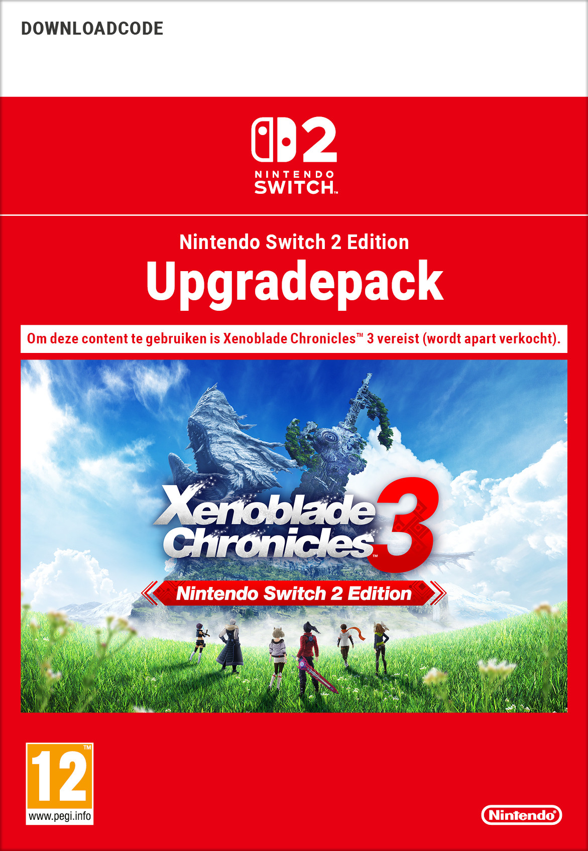 Xenoblade Chronicles 3 Nintendo Switch 2 Edition Upgrade Pack