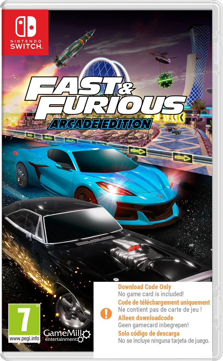 Fast & Furious Arcade Edition (Code in a Box) afbeelding