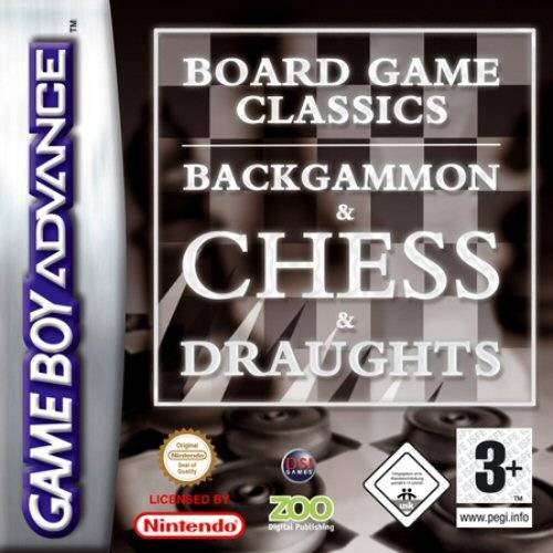 Board Game Classics Backgammon / Chess / Draughts