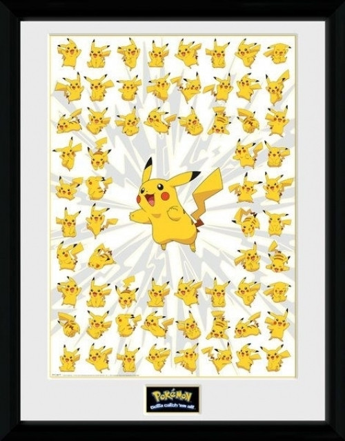 Image of Pokemon Collector Print - Pikachu Moves
