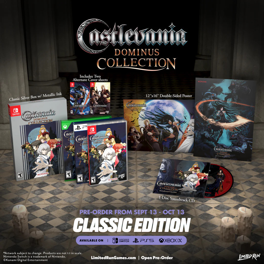 Limited Run Castlevania Dominus Collection - Classic Edition ( Games)