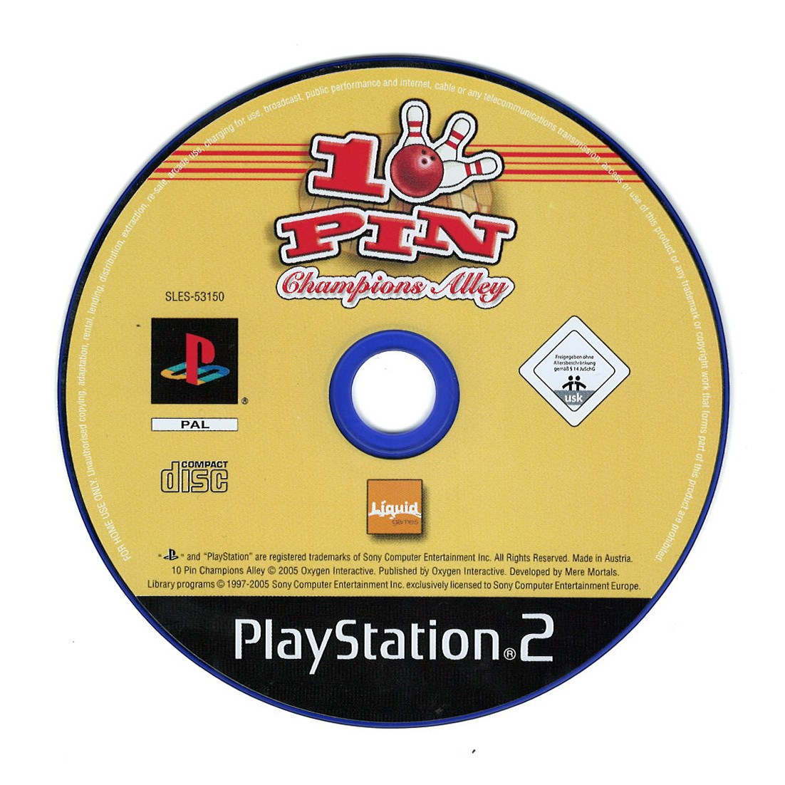 10 Pin (losse disc)